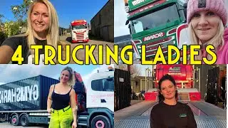 Trucking ladies cause havoc on Radio 1 quiz | day on the blower trailer