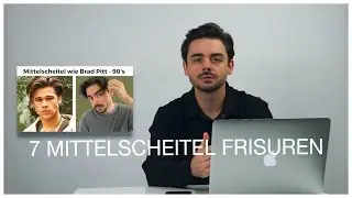Die 7 BESTEN Mittelscheitel Frisuren (Teil: 1/3) | Mittelscheitel Jungs & Männer | Joel Ksn