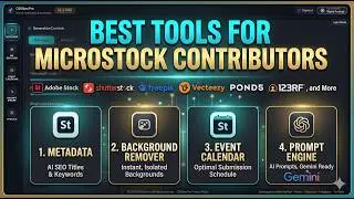 Best Tools for Microstock Contributors 2026 | Adobe Stock, Shutterstock, Freepik & More 