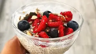 Chia seed pudding - simple, easy recipe