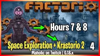 ⚙️Factorio ➡️Looking for Oil➡️🏭⚙️ Space Exploration + Krastorio 2 | Gameplay