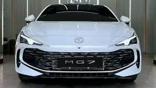 First Look! All New MG 7 (2025) - Comfortable Luxury Exterior and Interior Details