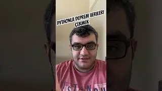 1 dakikada Pythonla Deprem Verilerini Çekmek. Video eğitim amaçlıdır. #videos #deprem