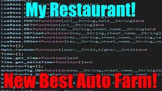 My Restaurant |Hack/Script| New Best Auto Farm! |