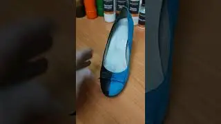 Перевоплощение обуви из замши в кожу🙃