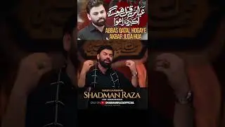 Abbas (A.S) Qatal Hogaye Akbar (A.S) Juda Hua | Shadman Raza | New Nohay 2024 #shadmanraza