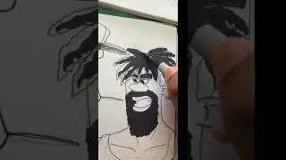 Dread Head #dreadlocks #rasta #jamaican #cartoon