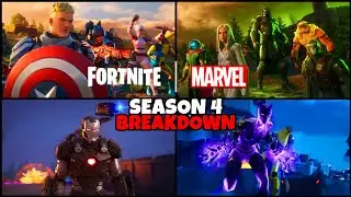 Fortnite Season 4: All HIDDEN Details & Info‼️🔥 (5+ Mythics, NEW Weapons & POIs + MORE)