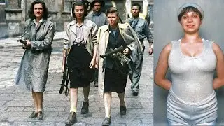 The RUTHLESS Execution Of The Female French Traitor Shot By The Resistance