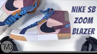 ASMR - Nike SB Zoom Blazer Mid Premium Unboxing (Ear To Ear Whisper)