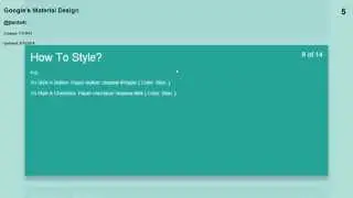 Google's Material Design