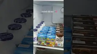 restock with me 🧃#restockfridge #restockingfridge #restocking #fridge #fridgetour #groceryshopping