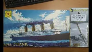 Обзор дополнение Titanic 1/400 Master model SM-400-004 латунные мачты
