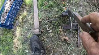 Саморобні ножниці для обрізки часника, цибулі і т. п.