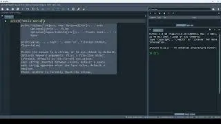 First Code in Python || 