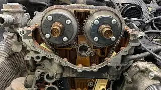 Replacing the timing chain on the Mercedes-Benz C 230 KOMPRESSOR