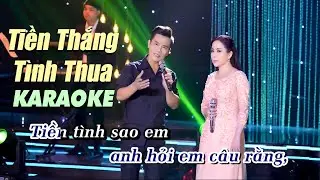 Tiền Thắng Tình Thua Karaoke Song Ca - Beat Chuẩn Lê Minh Trung & Ngọc Hoài Thương
