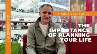 The importance of planning your life by Dr. Alex