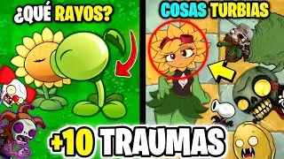 +10 COSAS de Plantas Vs Zombies que nos TRAUMÓ en la INFANCIA (PVZ 1 y PVZ 2)