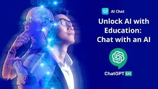 Unlock AI with Education: Chat with an AI #aichat #chatbot #chatgpt