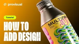 Bottle 3D Mockup | Create a Custom Product Online In Provisual.app