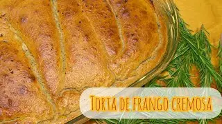 TORTA DE FRANGO CREMOSA FIT / RECEITA FÁCIL E SAUDÁVEL