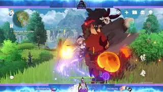 GENSHIN IMPACT - 14th STEP -WONDERFUL GRAPHICS - FUN UNLIMITED - ENJOY - STAY HEALTHY - EXPLORE WRLD