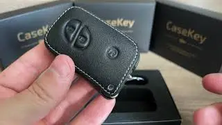 Кожаный чехол для ключа Lexus, ключ №1, casekey