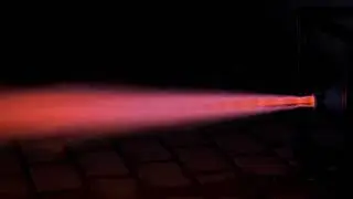 Variable Thrust Liquid Engine Test