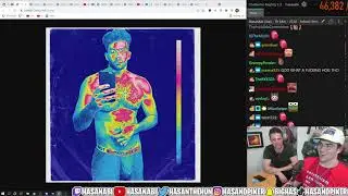 HasanAbi shows Austin his package