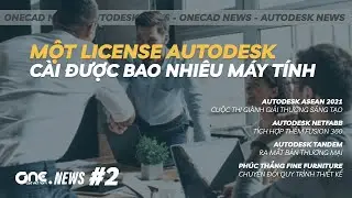 How many PC does one Autodesk license can install? Autodesk ASEAN Innovation Awards | OneCAD News #2