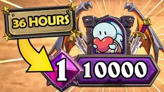I was FIRST to reach 10K MMR! | Hearthstone Battlegrounds