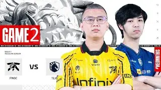 Fnatic ONIC Vs Team Liquid ID Game 2 MPL Indonesia Season 14 Regular Season Day 1 Week 1 English