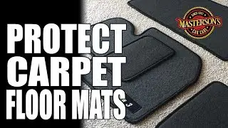 How To Apply Fabric Protectant Coating On Carpet - Masterson's Car Care - Auto Detailing