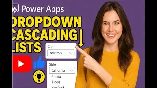 Cascading Dropdowns in Power Apps from SharePoint list
