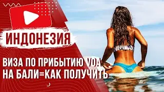 ✅ Виза по прибытию VOA на Бали Индонезия 2024 как и где получить