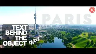 How to edit text behind the objects in Kinemaster | @Zohaib Shahzad