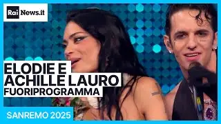 Elodie e Achille Lauro, elettricità fuori programma