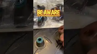 WHY ARE VALVE STEM SEALS DIFFERENT? Link to full video in the description. 