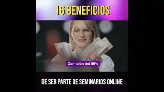 16 Beneficios de Seminarios.Online MEGAPACK 🔥 Mauricio Duque Zuluaga