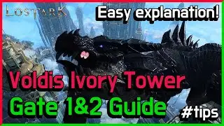 Voldis abyssal dungeon Gate 1 and 2 Guide (Ivory tower) [Normal&Hard]
