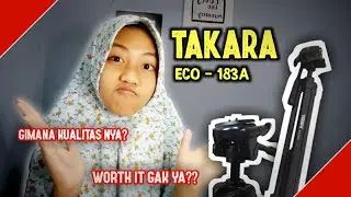 REVIEW TRIPOD TAKARA ECO 183A | Tripod Terbaik Tahun 2020 ?