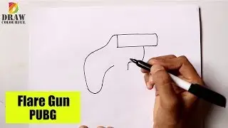 How to draw Flare Gun from PUBG