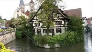 Old Town (Medieval) area of Esslingen am Neckar, Germany