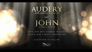 Free After Effects Template – Golden Wedding
