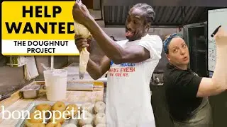 Working A Shift At An Iconic New York Doughnut Shop | Bon Appétit