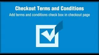 Odoo Checkout Terms and Conditions Apps by Biztech Store