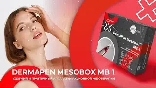 Dermapen MESOBOX MB 1 - профессиональный простой аппарат фракционной мезотерапии