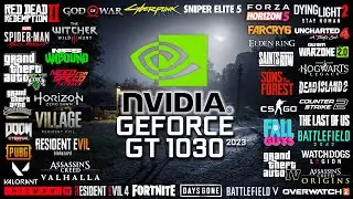 GeForce GT 1030 in 2023 - Test in 60 Games