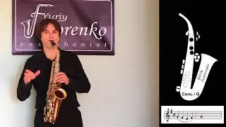 Урок 5 Разбор  Love me tender с интерактивной аппликатурой для саксофона